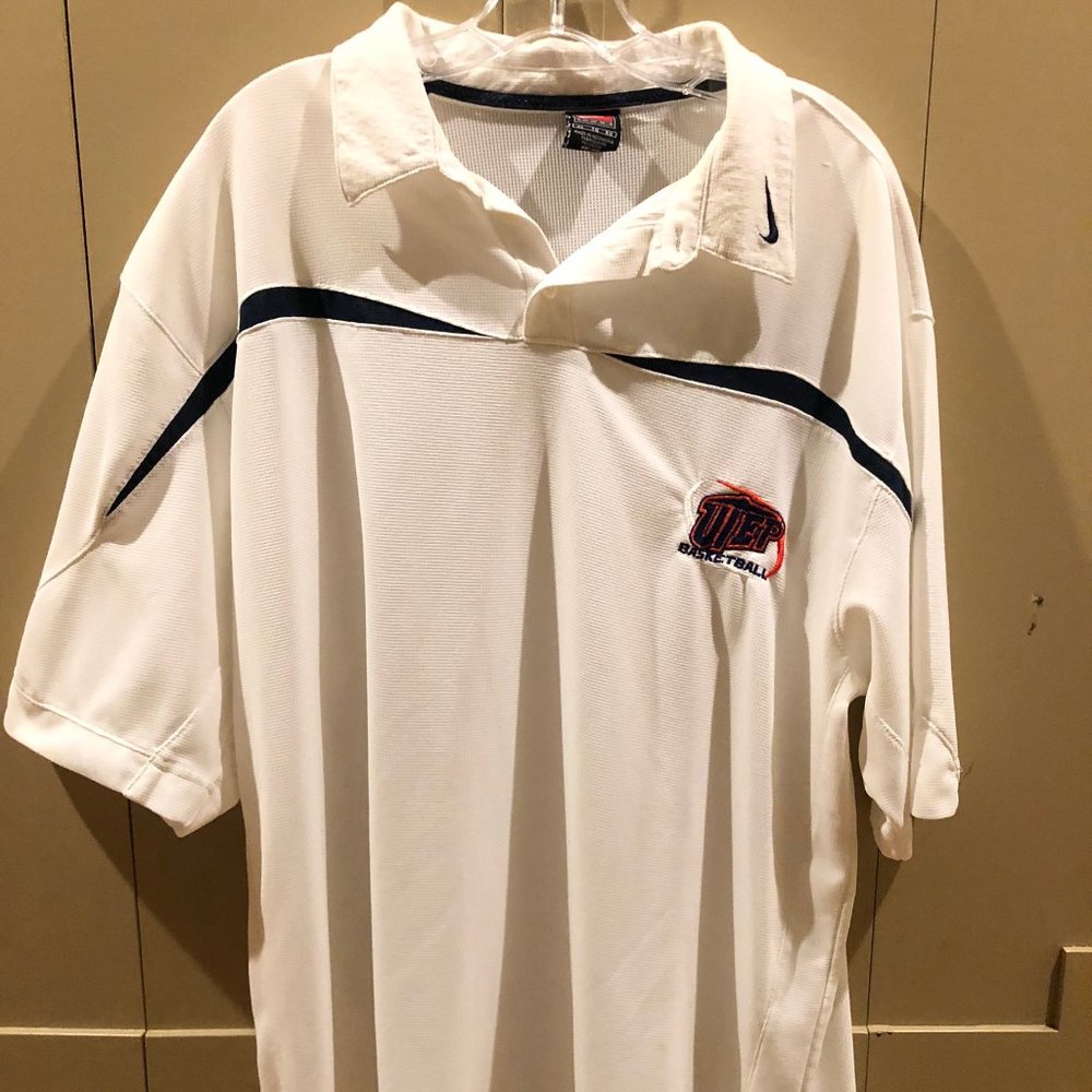 UTEP Basketball Nike Brand Polo Shirt